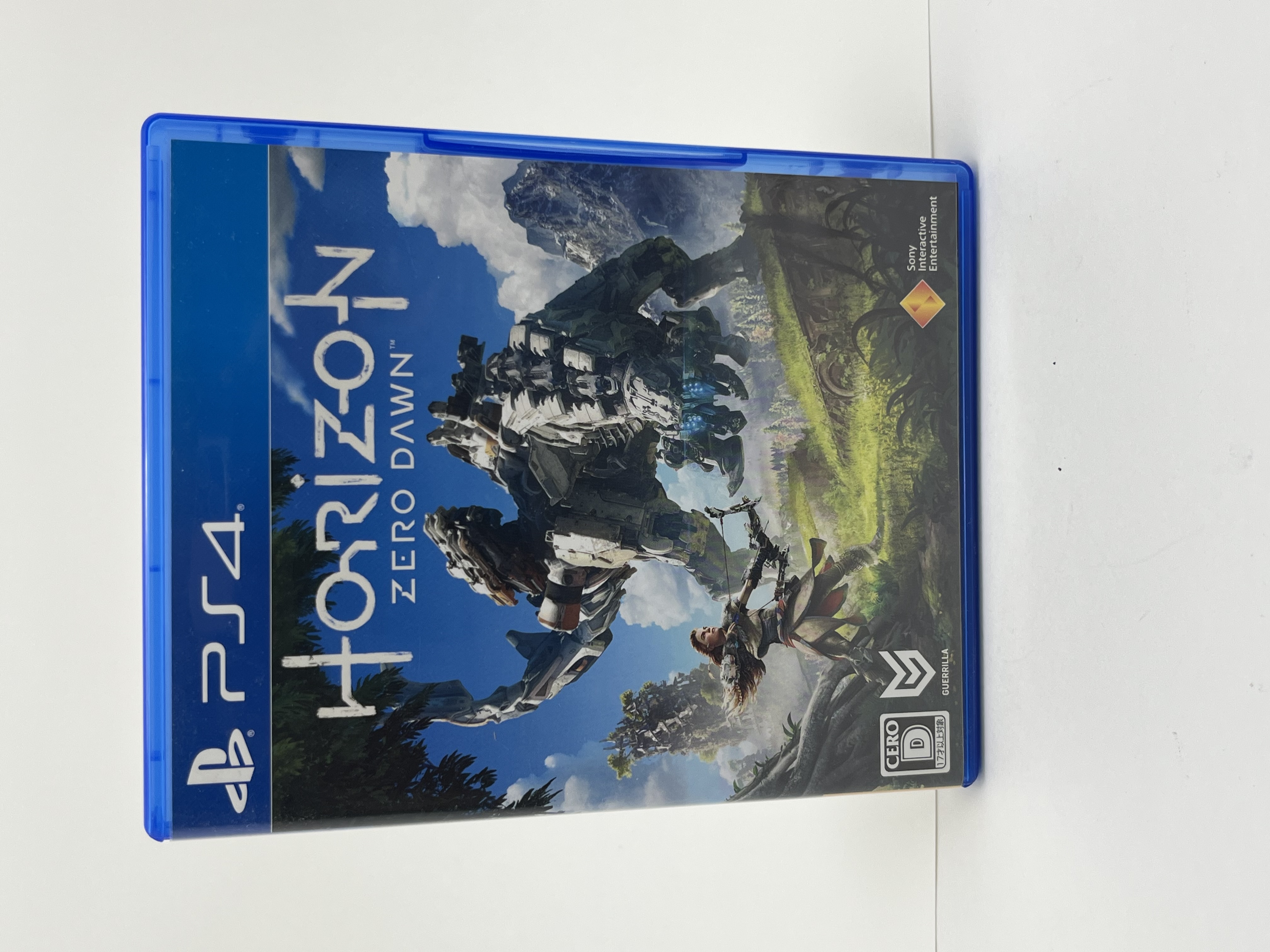 Horizon Zero Dawn แผ่นเกม PS4 ปกญี่ปุ่น มือสอง