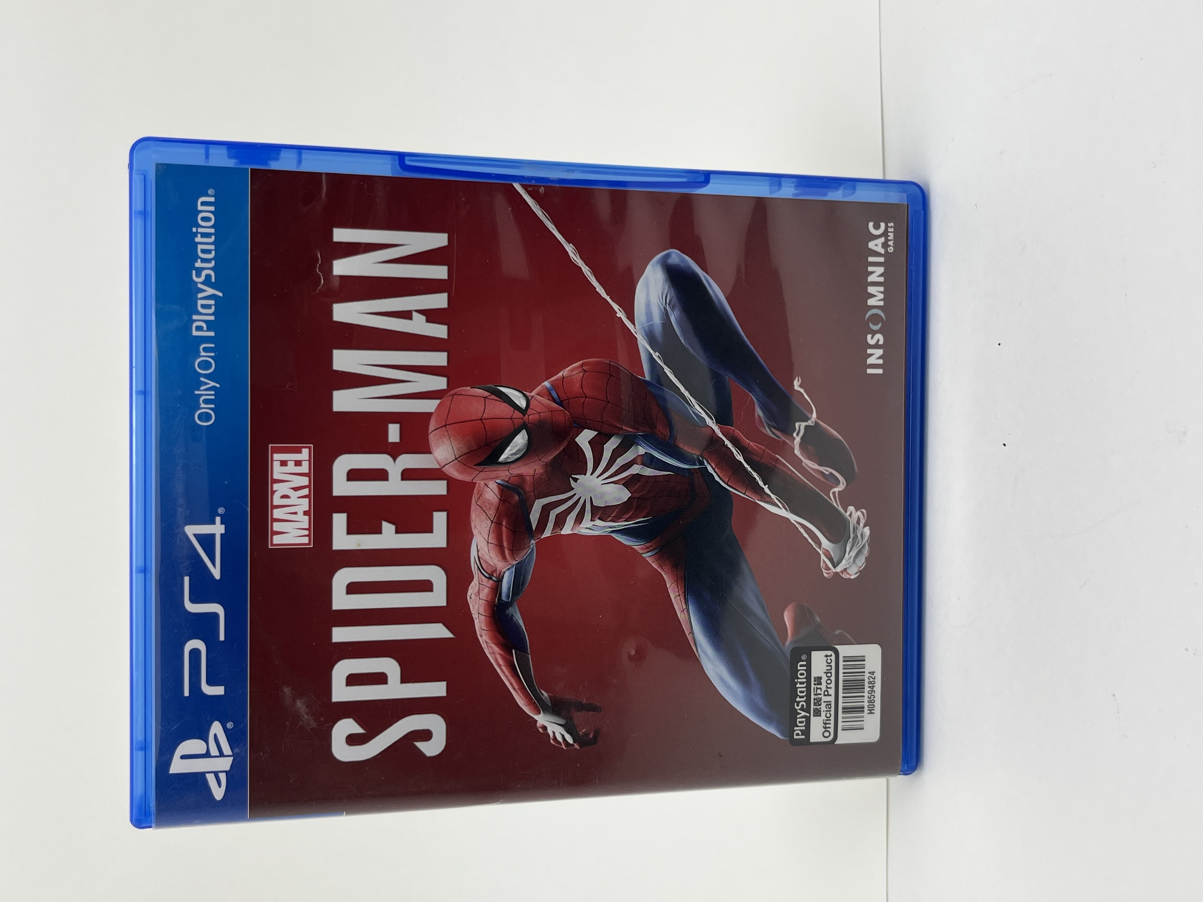 Marvel's Spider-Man แผ่นเกม PS4 มือสอง พร้อมกล่อง